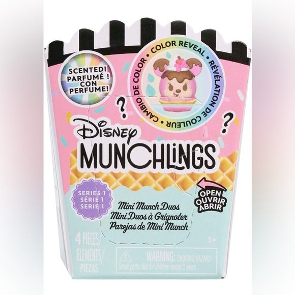 Disney Munchlings Mini Munch Duos Figurines Collectible Figures with Accessories - Picture 1 of 10